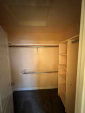 Master bedroom closet