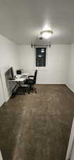 New carpet in bedroom/office