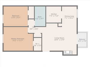 Floor Plan with dimensions