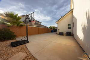 View of basketball court