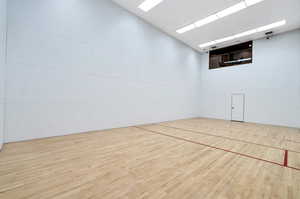 2nd Floor Raquetball/Handball courts