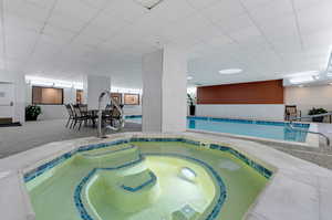 View of pool & spa. 2nd Floor.