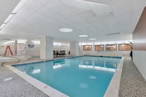 View of pool and spa. 2nd Floor.