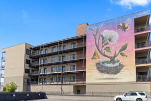 View of south side building exterior