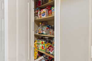 View of pantry