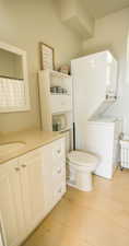 Mother-in-law suite bathroom and laundry