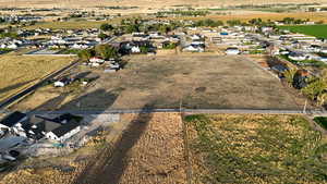 West view of property looking east.