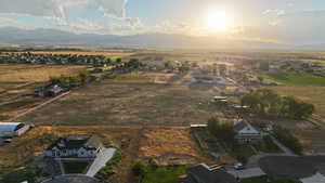 East view of property looking west overview