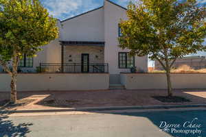 View of back of house