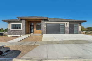 Modern Prairie Style Exterior with Deep front Porch