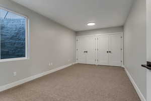 Basement Den (This owner added closets to convert this room to a bedroom)