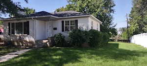 View of front of home with a front yard