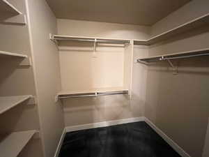 Master walk in closet