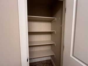 Hall closet