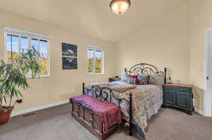 Primary bedroom with en-suite bathroom.