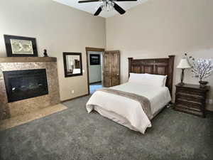 Lower level master suite