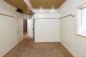 Bedroom #5 featuring ornamental molding