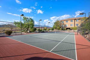 View of sport court