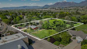 View of property 27-14-251-026 and 27-14-251-027 for total of 2.64 acres combined.