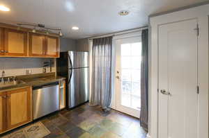 Lower Unit Kitchen/Entrance