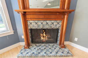 Top Unit Fireplace