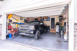 Garage large enough your truck will fit!