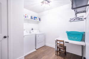 Upstairs laundry room