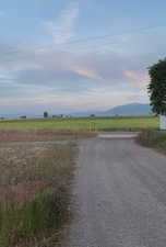 South view from west side of lot on easement. Farm fields to south so unobstructed view.