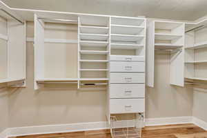 Master Closet Custom Shelving