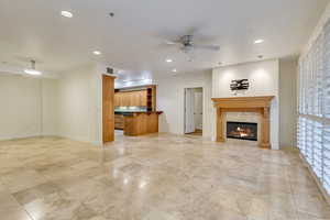 Dining, Living Room, Kitchen Views