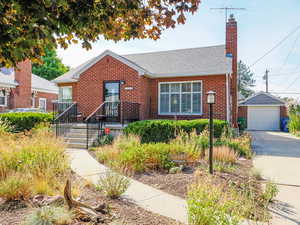 North facing home on quiet street.