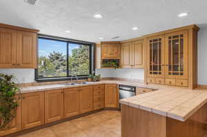 daylight/walkout lower level kitchen