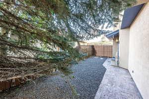 View of yard featuring a patio area