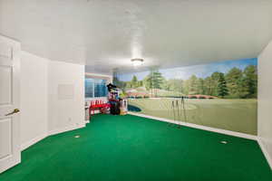 Mini golf room