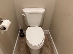 Separate toilet room