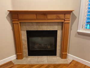 gas fireplace