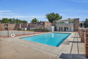 View of swimming pool