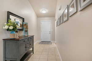 Off of the entry way contains the first two bedroom and full bath.