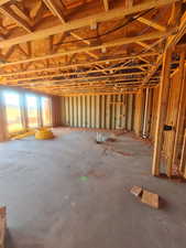 Miscellaneous room featuring concrete floors