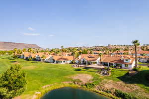 Exterior space featuring a water view