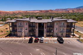 View of property featuring a mountain view