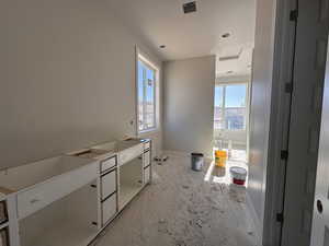 Bathroom featuring a wealth of natural light