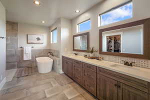 Master Suite with double sinks