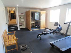 5th level Workout room featuring a wealth of natural light