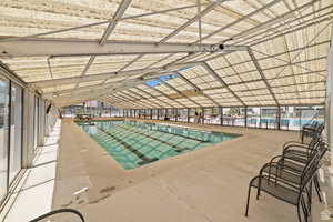 Indoor heater pool