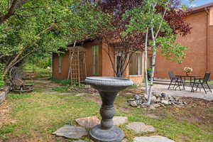 View of yard featuring a patio area