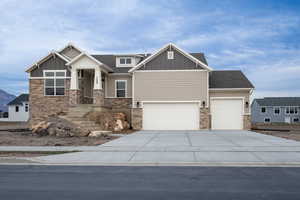 View of craftsman-style house