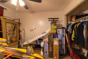 Basement bedroom