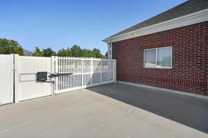 View Automatic gate to RV Pad