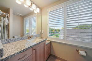 ADU - Bathroom with vanity and toilet